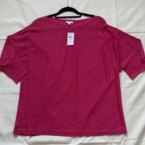 J. Jill 3/4 Sleeve Linen Top
